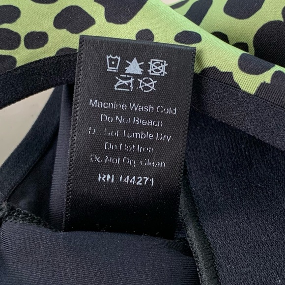 ULTRACOR sports bra cheetah leopard neon - Picture 5 of 6